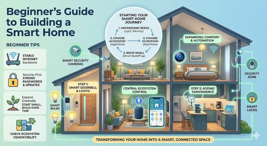 14 Beginners Guide to Building a Smart Home