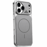 Armor Camera Shield Back Cover Silver Edition