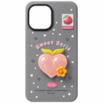 Fruit Designer Back Cover Strawberry Grey Theme - Image 3