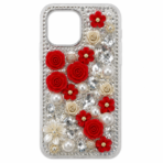 Floral Crystal Designer Back Cover Yellow Theme - Image 4
