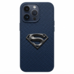 Super Shield Carbon Fiber Designer Back Cover Blue Edition