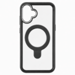 MagSafe Designer Back Cover Black Clear
