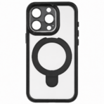 MagSafe Designer Back Cover Black Clear - Image 2