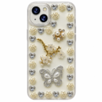 Luxury Heart Floral Designer Back Cover Black Gold Edition - Image 2