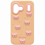 Cute Bowknot Silicone Case Brown Edition - Image 5