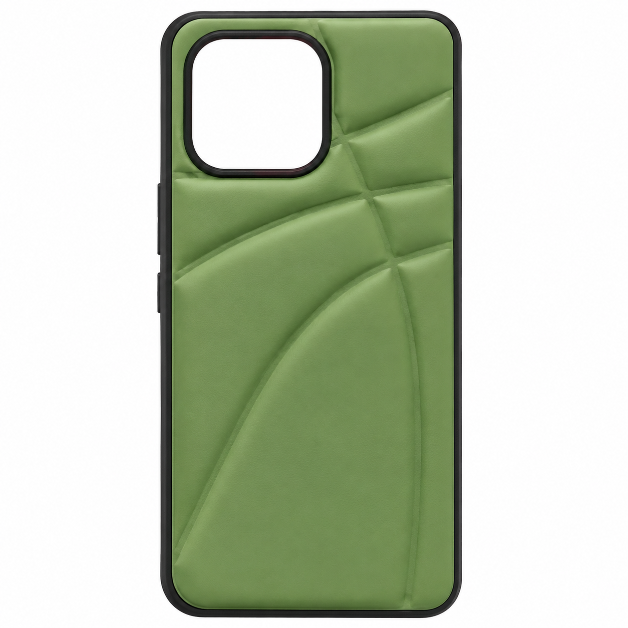 GSK0805901 Premium Leather Texture Designer Case Olive Green Edition - Image 1