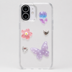 Cute Floral Butterfly Designer Case Pastel Charm Edition - Image 3